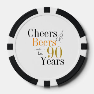 Lot De Jeton De Poker 90e anniversaire Soeurs et bières Mini fête
