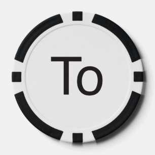 LOT DE JETON DE POKER À