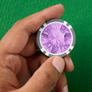Lot De Jeton De Poker Améthyste