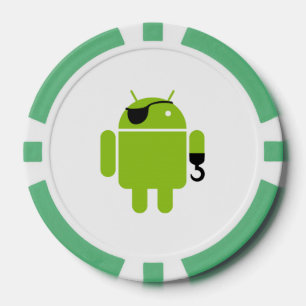 Lot De Jeton De Poker Android Robot