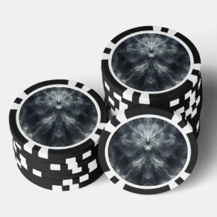 Lot De Jeton De Poker Apparition nuageuse 