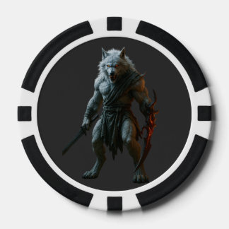 Lot De Jeton De Poker Artic Werewolf