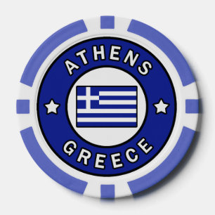 Lot De Jeton De Poker Athènes Grèce