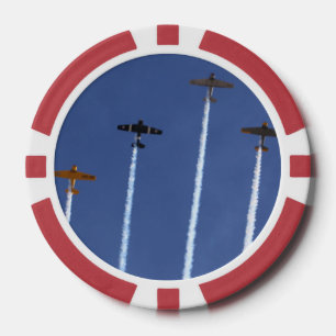 Lot De Jeton De Poker Avions de guerre
