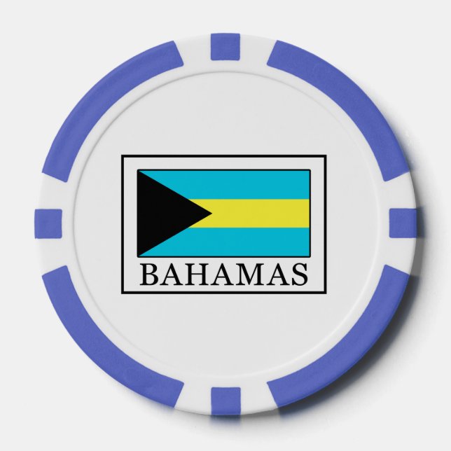 Lot De Jeton De Poker Bahamas (Recto)