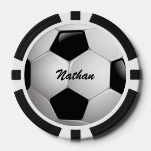Lot De Jeton De Poker Ballon de football personnalisable du football