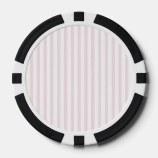 Lot De Jeton De Poker Bande verticale rose