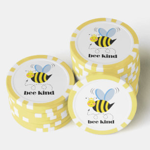 Lot De Jeton De Poker Bonne princesse d'abeille avec couronne et slogan