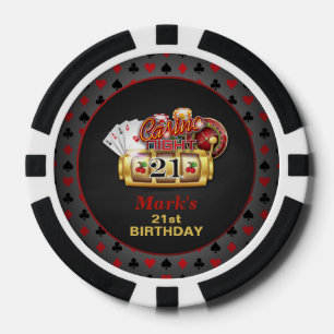 Lot De Jeton De Poker Casino 21st Birthday Poker Chip