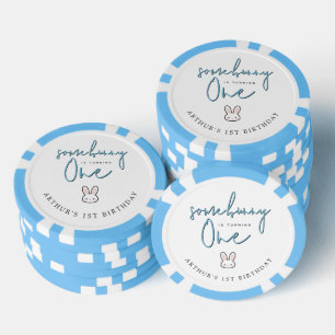Lot De Jeton De Poker Certains Lapin a un an 1ère Célébration d'annivers