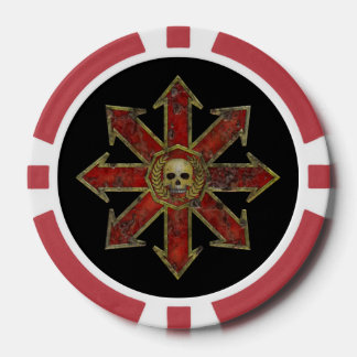 Lot De Jeton De Poker Chaos - Rouge