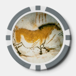 Lot De Jeton De Poker Cheval chinois, peintures rupestres de Lascaux