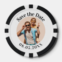 Chip Poker personnalisé Enregistrer les dates