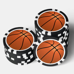 Lot De Jeton De Poker Chips de basket-ball