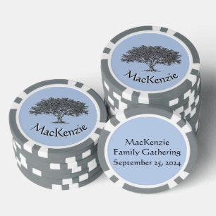 Lot De Jeton De Poker Chips de poker - Arbre famille