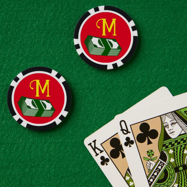 Lot De Jeton De Poker Chips de poker - argent sur mesure - Ajouter votre (Table de poker (double))