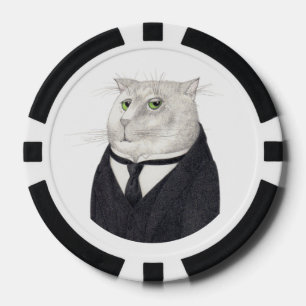 Lot De Jeton De Poker Chips de poker CAT BUTLER