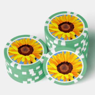 Lot De Jeton De Poker Chips de poker de tournesol