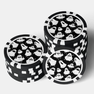 Lot De Jeton De Poker Chips de poker Goofy Ghosts