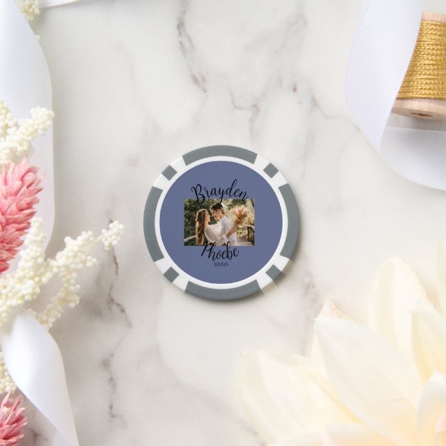 Lot De Jeton De Poker Chips de poker Mariages personnalisés (Mariage)