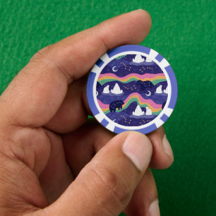 Lot De Jeton De Poker Chips de poker Northern Lights
