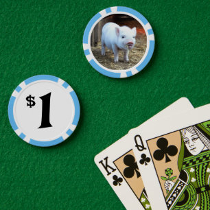 Lot De Jeton De Poker Chips de poker pour cochon de ferme