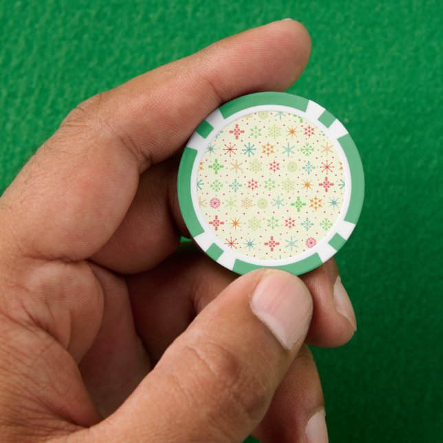 Lot De Jeton De Poker Chips de poker Retro Stars (main)