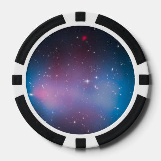 Lot De Jeton De Poker Cluster Galaxy 'El Gordo' avec carte de masse et r