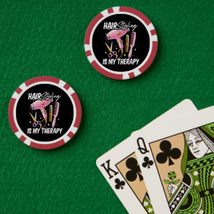 Lot De Jeton De Poker Coiffeur Est Ma Thérapie