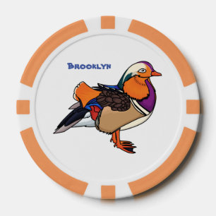 Lot De Jeton De Poker Colorful mandarin duck
