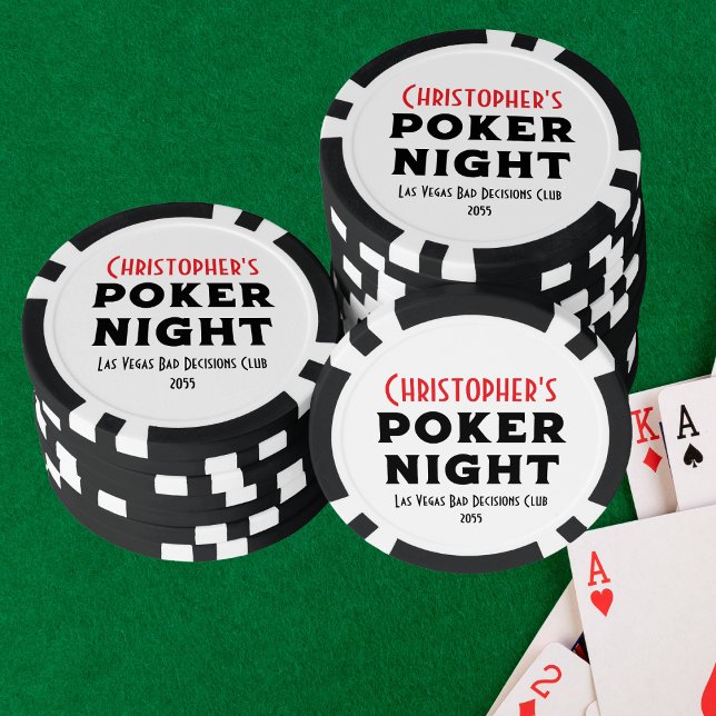 Lot De Jeton De Poker Create Your Own Bachelor Party (Create your own Poker Night game night Poker Chips. Personalized with name. Funny saying. )