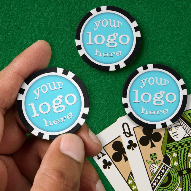 Lot De Jeton De Poker Créer un logo d'entreprise personnalisé Club (Create Custom Club Company Logo Corporate Event Poker Chips)