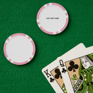 Lot De Jeton De Poker Créez votre propre blanc