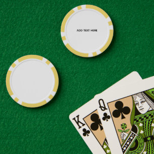 Lot De Jeton De Poker Créez votre propre blanc
