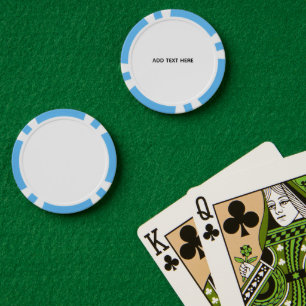 Lot De Jeton De Poker Créez votre propre blanc