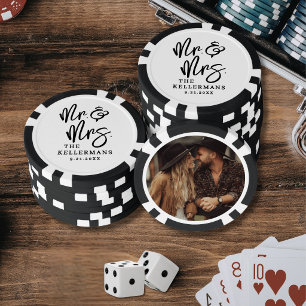 Lot De Jeton De Poker Créez Votre Propre Mariage en Photo