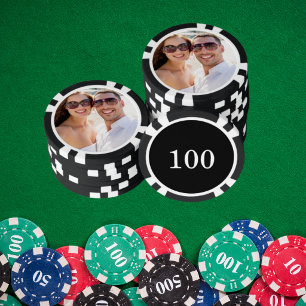 Lot De Jeton De Poker Créez Votre Propre Photo Image Personnalisée