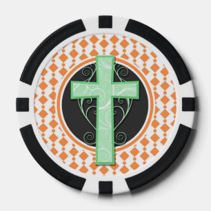 Lot De Jeton De Poker croix verte.png