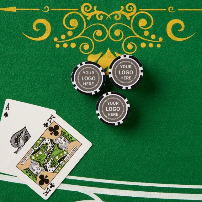 Lot De Jeton De Poker Custom Logo Corporate Business Promotional (Table de poker (pile))