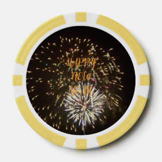Lot De Jeton De Poker Décoration de fête du Nouvel An / Favori - Feux d'
