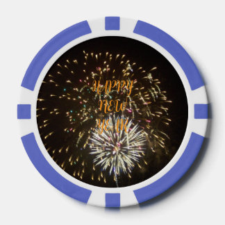 Lot De Jeton De Poker Décoration / Favor pour la fête du Nouvel An - Feu
