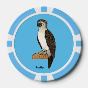 Lot De Jeton De Poker dessin animé d'aigle des Philippines