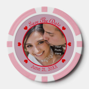 Lot De Jeton De Poker DIY - Sauvegarder la date /