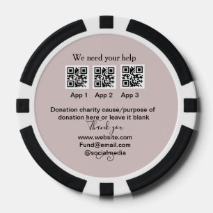 Lot De Jeton De Poker Donation Collection conseil pot ajouter votre q r 