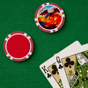 Lot De Jeton De Poker Dragon fire
