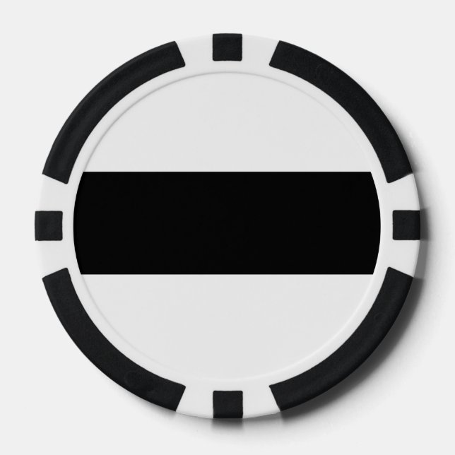 Lot De Jeton De Poker Drapeau de Delft (Recto)