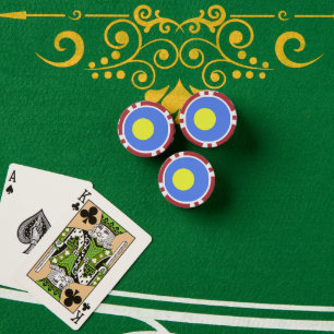 Lot De Jeton De Poker Drapeau des Palaos