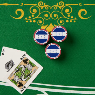 Lot De Jeton De Poker Drapeau du Honduras