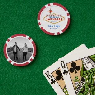 Lot De Jeton De Poker Enseigne de bienvenue Las Vegas Cadeau Favori Jeto