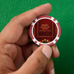 Lot De Jeton De Poker Enterrement de vie de garçon au casino Red And Gol